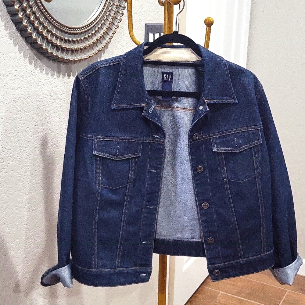Dark denim jacket